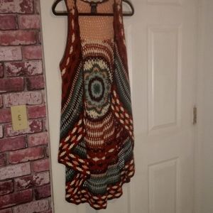Crochet vest
